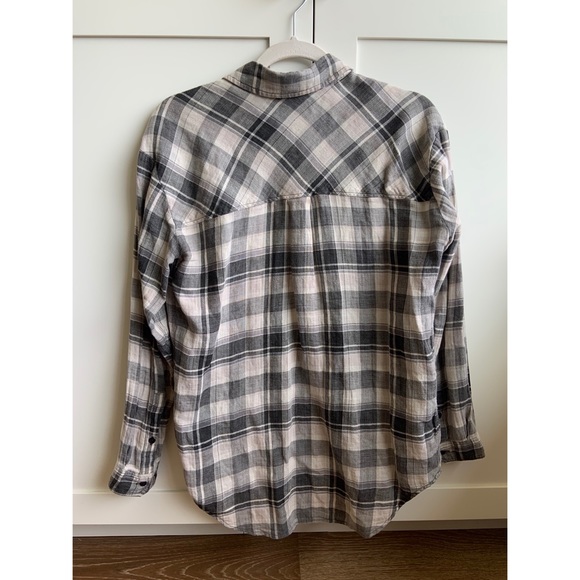 Grey lightweight flannel - Picture 2 of 2